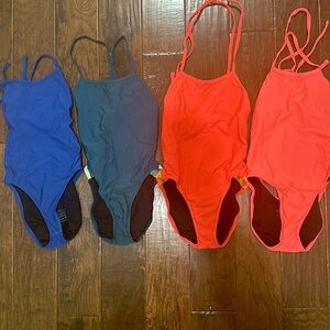 Jolyn Tie Back One Piece Swim Suits Size 26